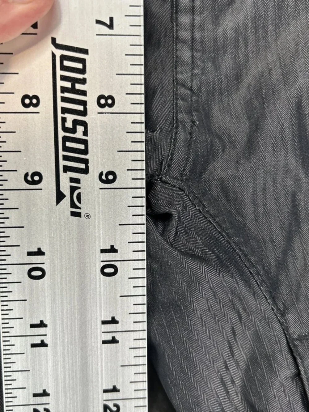 Vans Snowboarding Pants Womens Med Black Textured Pinstripe Cargo Snow Ski